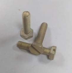 Screws with hexagonal head and slot OST 31508-80