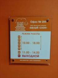 Navigation signs