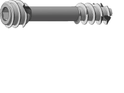 Cannulated compression screws Ø 7.3/9.3 mm, length from 40 mm to 150 mm, 5 mm pitch, Nos. 415.0XX