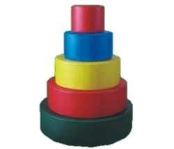 Game puzzle "Pyramid" (round, square)