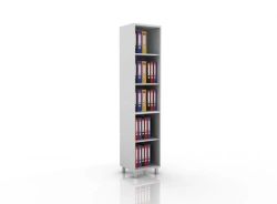 Shelving cupboard, 105-001-7, 450x400x2100