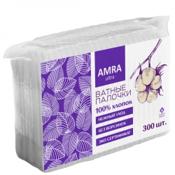 AMRA cotton buds (packet) 1/300/16