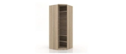 Bruna LD 631190.000 corner 45-piece wardrobe (Sonome Eich light/Sonome Eich dark)