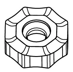 Carbide insert SN03-06-C5M M35P