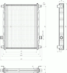 Oil radiator BR-80-1013. 200