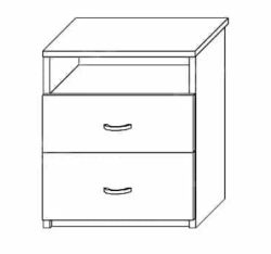 Bollard cabinet on supports RL 04/05