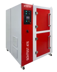 Bench test and measurement system for testing, testing and electro-thermal testing of high-tech SATE ECB. 3