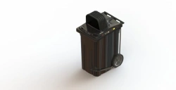 Mobile bin 360l Art.28.C82.H (20.806.98.PE; 21.055.98.PE.T)