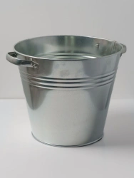 Galvanised tank with lid and liner 15L