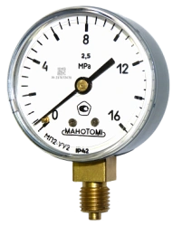 Vacuum gauges indicating VP2-U