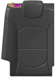Right side of the rear seat backrest (SU2r)