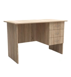 LDF single-desk table with drawers (STL2)
