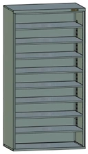 Tool cabinet SHI (without doors, lock and trays)