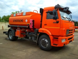Fuel tanker ATZ-8,5, type TK142010 (modification 4693A2) on chassis KAMAZ KAMAZ-018/2011/TRCU-2axle-102