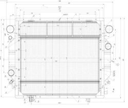 Block of radiators D442G-1301.000-33