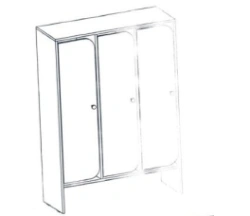 Sectional locker (Trade mark Alliance-S)