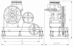 Lift winch 13VTR-M ZAA9676B10