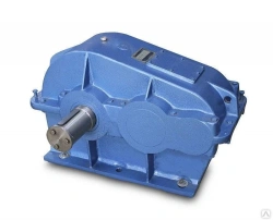 Cylindrical horizontal two-stage special crane gearbox type GPSH-400, GPSH-500