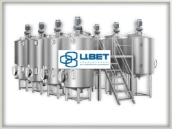 Tank, type E up to 1 m3 / insulation, agitator