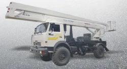 Hydraulic hoist model VS-22.06 on chassis KAMAZ-43502, KAMAZ-43253