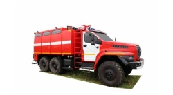 Firefighting hose truck AR-2 (5557), on chassis Ural 5557-6151-70, 5557-6151-72, 5557-6151-74, 5557-6151-76
