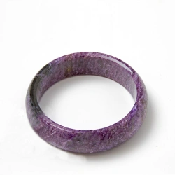 Wide bracelet (charoite)