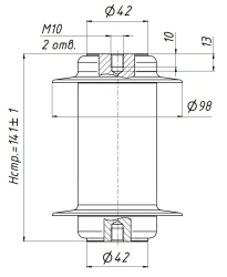 Surge arrester OPN-P-6/7,2/10/550-III UHL1