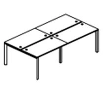 Workstation on U-shaped m/k KS.RsP-3.087