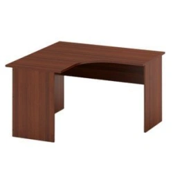 Writing desk with L-shaped table top FML5