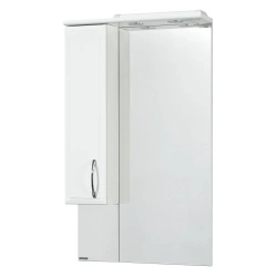 Mirror cabinet Aquaton Marcia 67 left white 1A007502MS01L1.A007.5.02M.S01.L