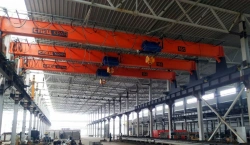 Electric single girder overhead travelling crane, type KM