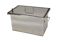 Smokehouse (stainless steel 1,5mm), four-tier TM Kukmara, 450/250/250mm