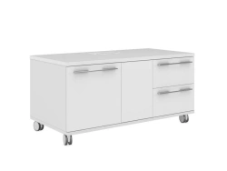 Mobile cabinet with 2 drawers and 2 doors, Art. No. EMP223SX.HGW