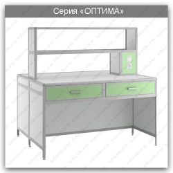 Optima Series Island Laboratory Table: SLO.01.01.01