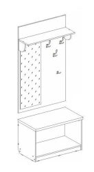 Cabinet with mirror TV-BTZ-5.25.01