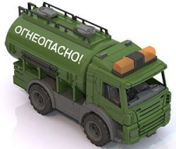 Military special equipment: Tank "Flammable"