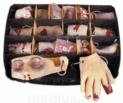 Set of M10 moulages "Simulators of wounds and lesions"