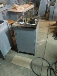 Laboratory bench with sink TV-SLTM-02.01