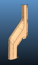 6299-401-6001023 Cladding right side of section B