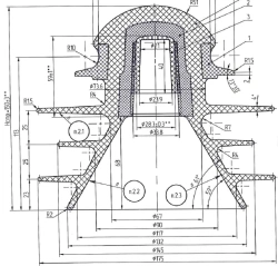 Polymer pin insulator ?? 20 ??? 1