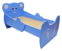 LDPE 1-Drawer Bed "Mouse, Ufa Print", Article No. 10272