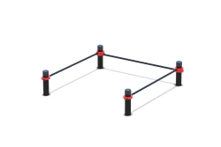 16 kg kettlebell snatch test centre with an organised safety zone