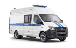 Automobile IATS-1767MJ special vehicle on the basis of vehicle GAZ 3302 modifications 2705 with petrol engine; 60998:Automobile