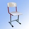 Pupil's chair on flat-oval tube frame, CO series