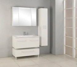 Pedestal under sink Aquaton Madrid 100 M 2 drawers white 1A128001MA0101.A128.0.01M.A01.0