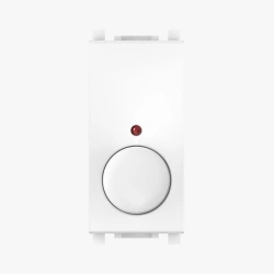 CADUCEUS ALING Experience Dimmer switch rotary push switch for low-voltage light sources with indication (when dimmer is switche