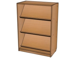Shelving unit "A-St-2" from set "Auto-train" / SZh47