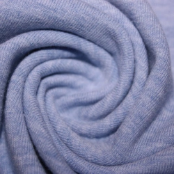 Melange mixed knitted fabric culinary smooth 67% cotton, 28% polyester, 5% lycra