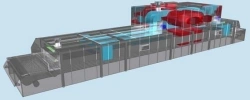Non-electric baking oven of G4-PHS type