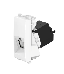 CADUCEUS ALING Experience flush-mounted computer socket Keystone RJ45 8P8C cat.5e UTP, 1M, white, art. no. 74221.9. 74221.0